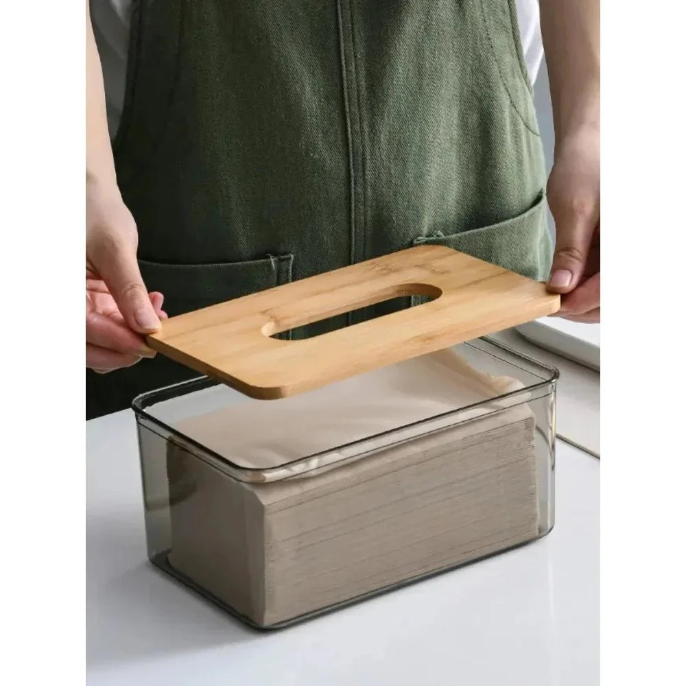 BAMBHOOLDER™ Tissue Box – Bamboo Holder for kitchen - 