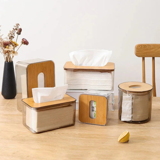 BAMBHOOLDER™ Tissue Box – Bamboo Holder for kitchen - 