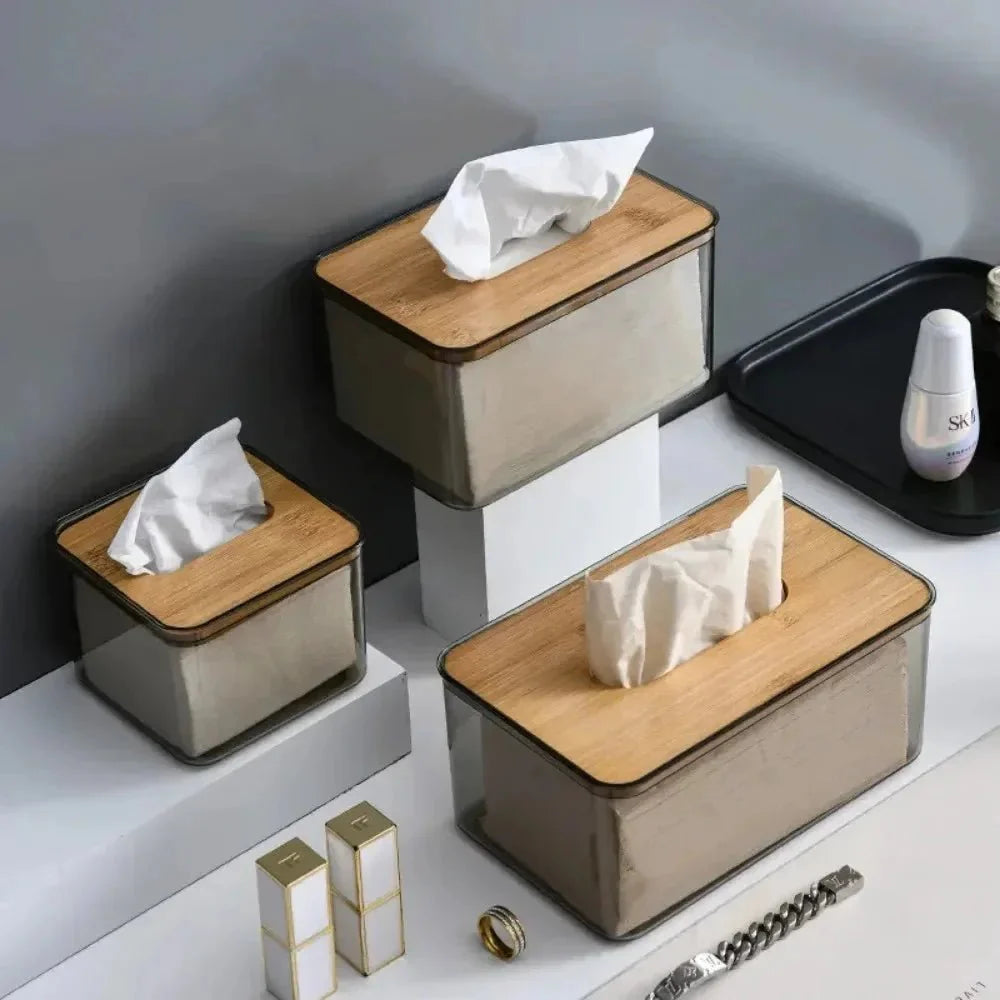 BAMBHOOLDER™ Tissue Box – Bamboo Holder for kitchen - 