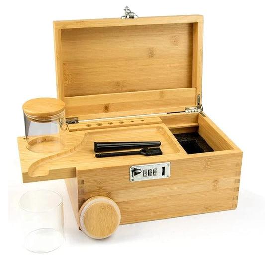 Bamboo storage box PIROT AUREA LINE - 