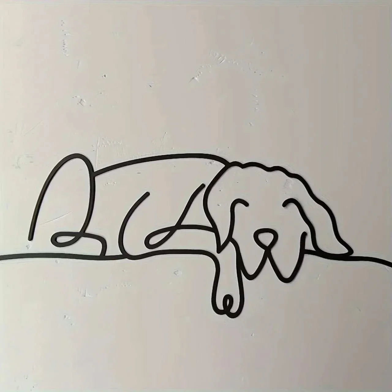 BELOVED™ Wire Wall – Romantic Line Drawing for Bedroom Decor - 