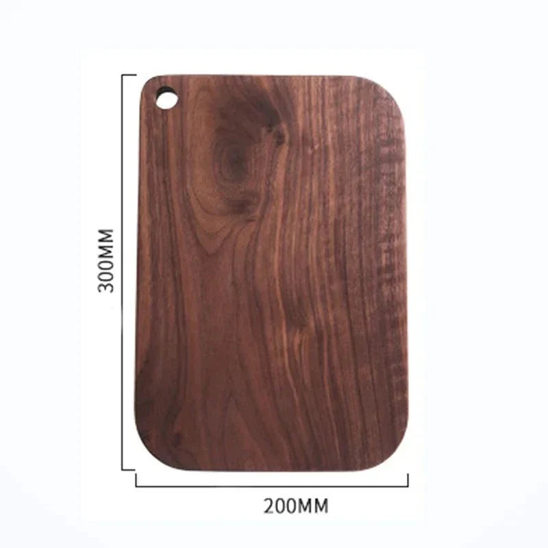 Black Walnut Whole Wood Kitchen Solid Wood Rootstock Lacquerless Fruit Cutting Board With wooden cutting board Chopping board - 