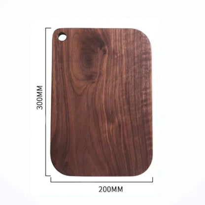 Black Walnut Whole Wood Kitchen Solid Wood Rootstock Lacquerless Fruit Cutting Board With wooden cutting board Chopping board - 