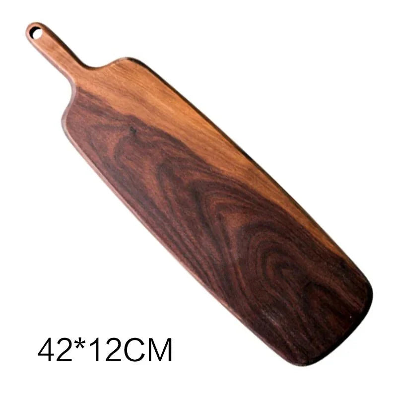 Black Walnut Whole Wood Kitchen Solid Wood Rootstock Lacquerless Fruit Cutting Board With wooden cutting board Chopping board - 