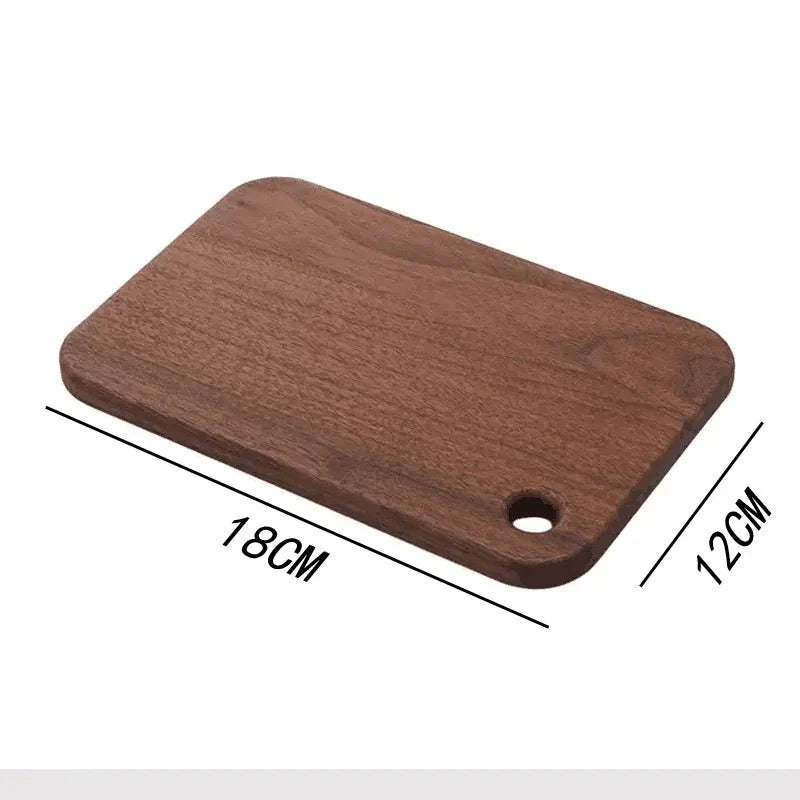Black Walnut Whole Wood Kitchen Solid Wood Rootstock Lacquerless Fruit Cutting Board With wooden cutting board Chopping board - 