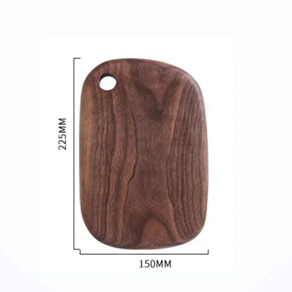 Black Walnut Whole Wood Kitchen Solid Wood Rootstock Lacquerless Fruit Cutting Board With wooden cutting board Chopping board - 