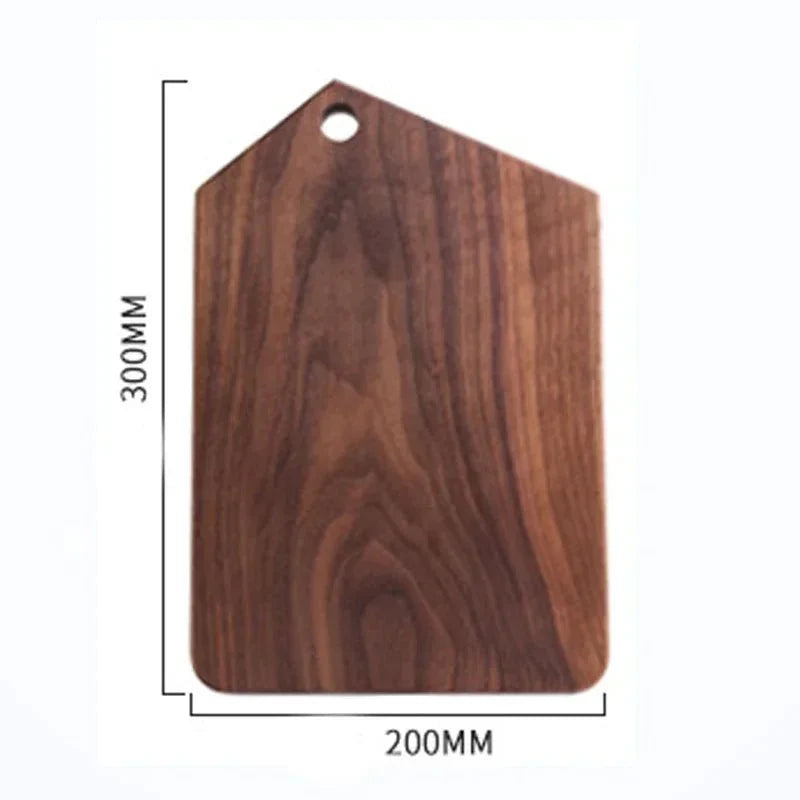 Black Walnut Whole Wood Kitchen Solid Wood Rootstock Lacquerless Fruit Cutting Board With wooden cutting board Chopping board - 