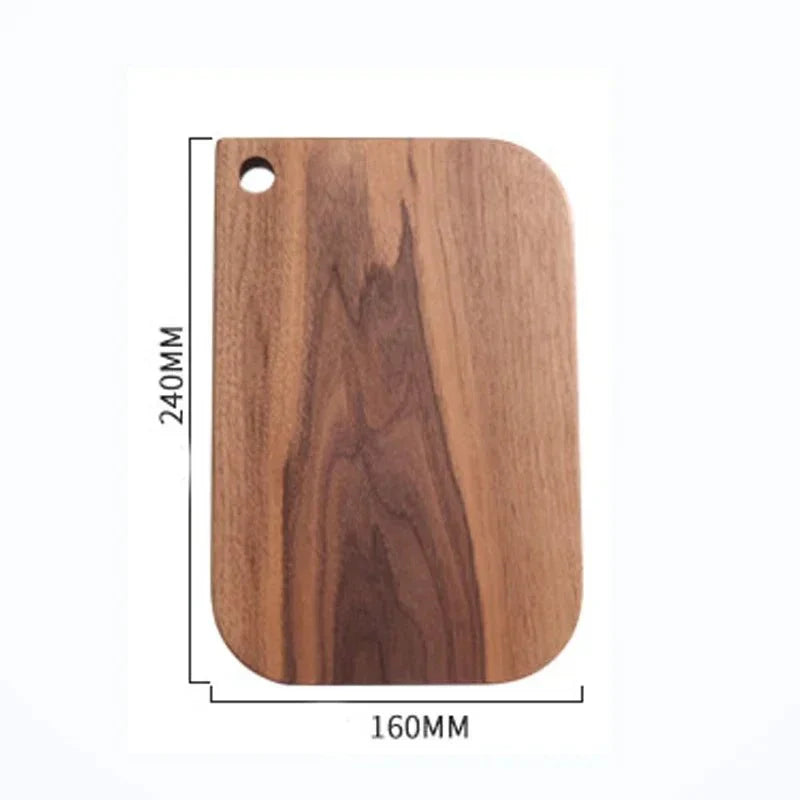 Black Walnut Whole Wood Kitchen Solid Wood Rootstock Lacquerless Fruit Cutting Board With wooden cutting board Chopping board - 