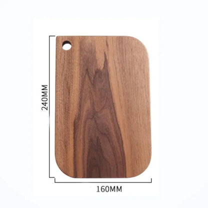 Black Walnut Whole Wood Kitchen Solid Wood Rootstock Lacquerless Fruit Cutting Board With wooden cutting board Chopping board - 