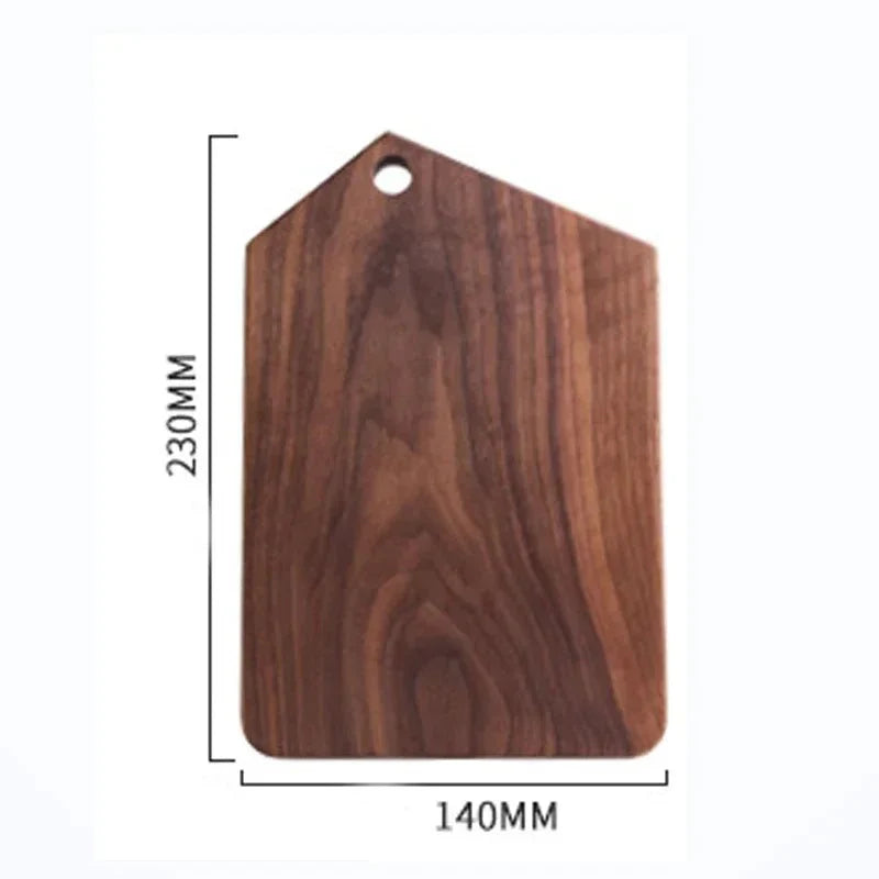 Black Walnut Whole Wood Kitchen Solid Wood Rootstock Lacquerless Fruit Cutting Board With wooden cutting board Chopping board - 