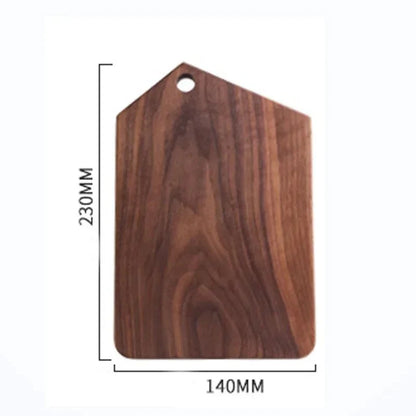 Black Walnut Whole Wood Kitchen Solid Wood Rootstock Lacquerless Fruit Cutting Board With wooden cutting board Chopping board - 