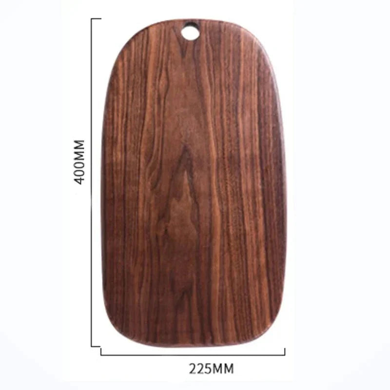 Black Walnut Whole Wood Kitchen Solid Wood Rootstock Lacquerless Fruit Cutting Board With wooden cutting board Chopping board - 