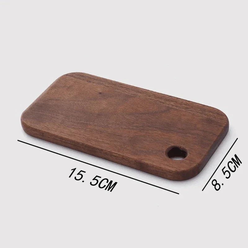 Black Walnut Whole Wood Kitchen Solid Wood Rootstock Lacquerless Fruit Cutting Board With wooden cutting board Chopping board - 