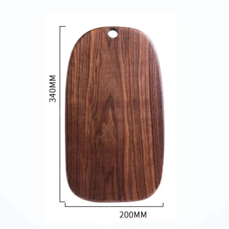 Black Walnut Whole Wood Kitchen Solid Wood Rootstock Lacquerless Fruit Cutting Board With wooden cutting board Chopping board - 