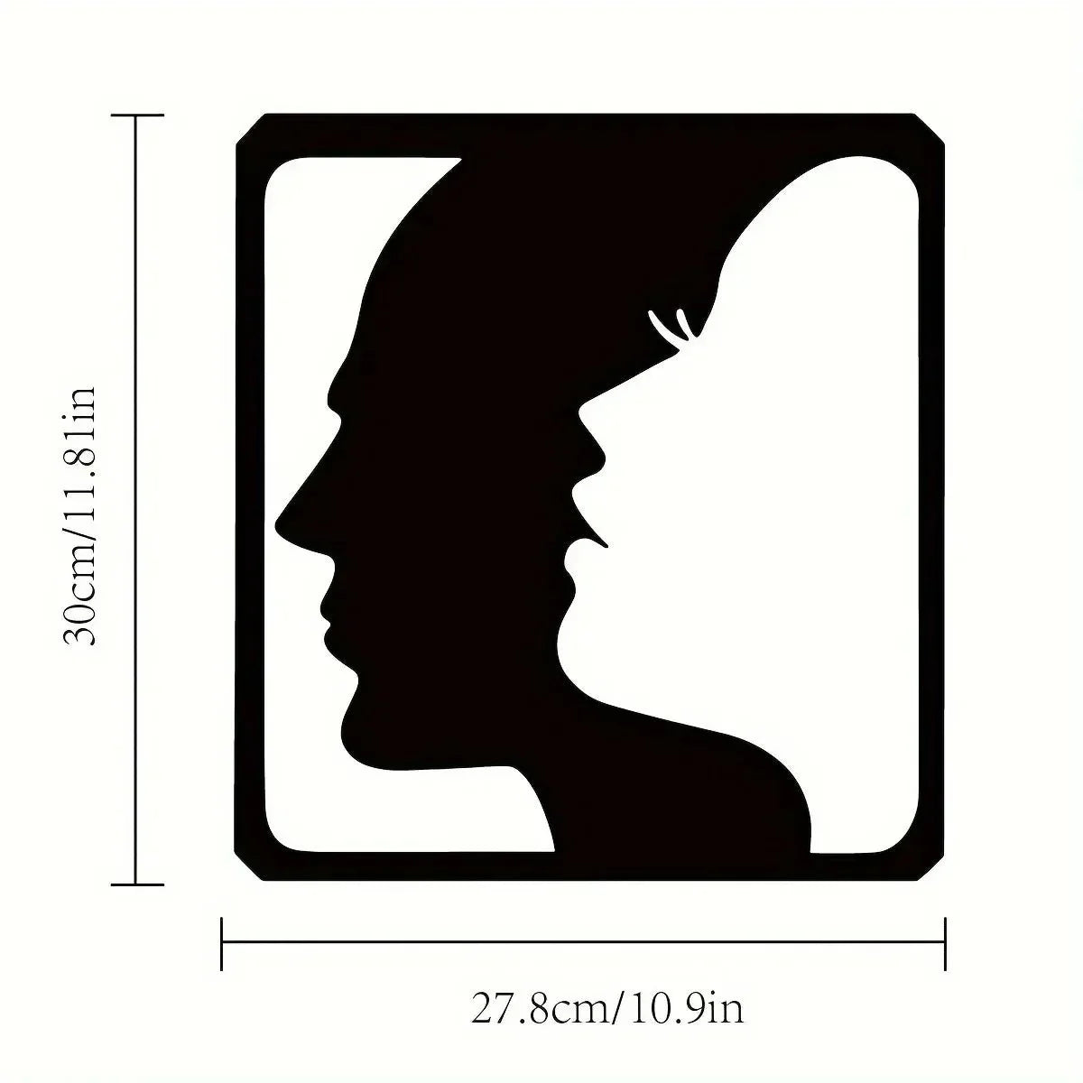 CHOOSEN ONE™ Wire Wall Art – Whimsical Animal Wall Poster - 