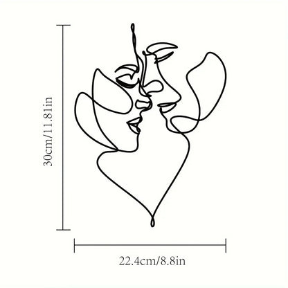 CHOOSEN ONE™ Wire Wall Art – Whimsical Animal Wall Poster - 