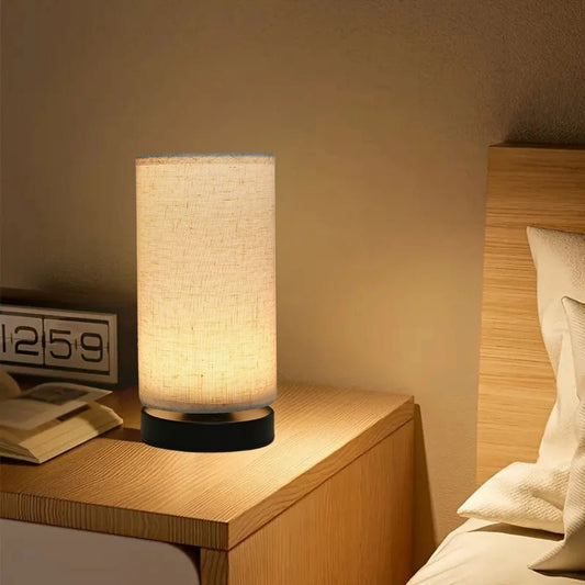 CIDRO™ USB Table Lamp – Soft Glow for Bedside or Desk - 