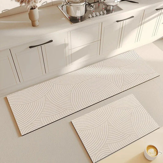 CILEO™ Floor Mat – Non - Slip Waterproof Rug for Kitchen or Hallway - 