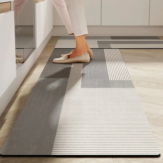 CILEO™ Floor Mat – Non - Slip Waterproof Rug for Kitchen or Hallway - 