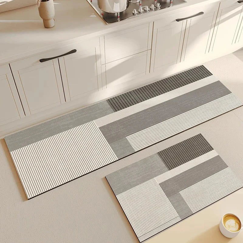 CILEO™ Floor Mat – Non - Slip Waterproof Rug for Kitchen or Hallway - 