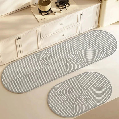 CIRTELL™ Kitchen Rug – Non - Slip Washable Mat for Floor Protection - 