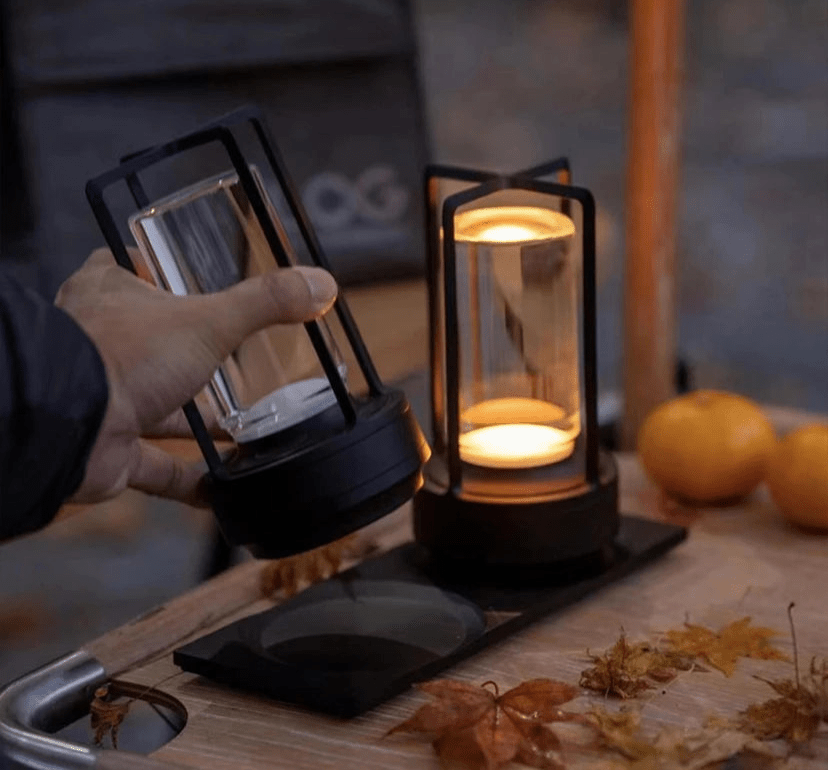 CRUSON™ LED Lantern – Vintage Rechargeable Camping Night Light - 