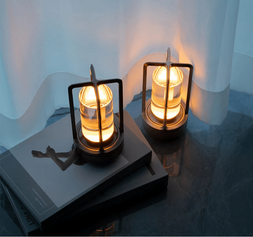 CRUSON™ LED Lantern – Vintage Rechargeable Camping Night Light - 