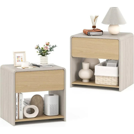 CURVAT™ nightstand set - (2 pieces) - 