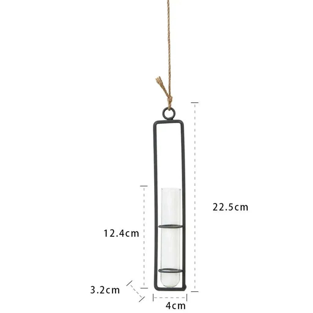 CYCLE™ Wall Planter – Test Tube Vases with Vertical Mount - 