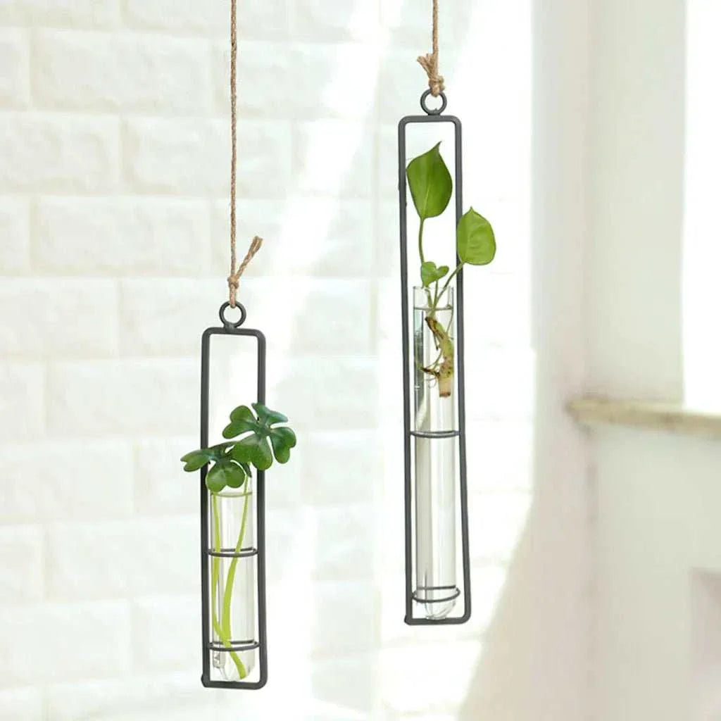 CYCLE™ Wall Planter – Test Tube Vases with Vertical Mount - 
