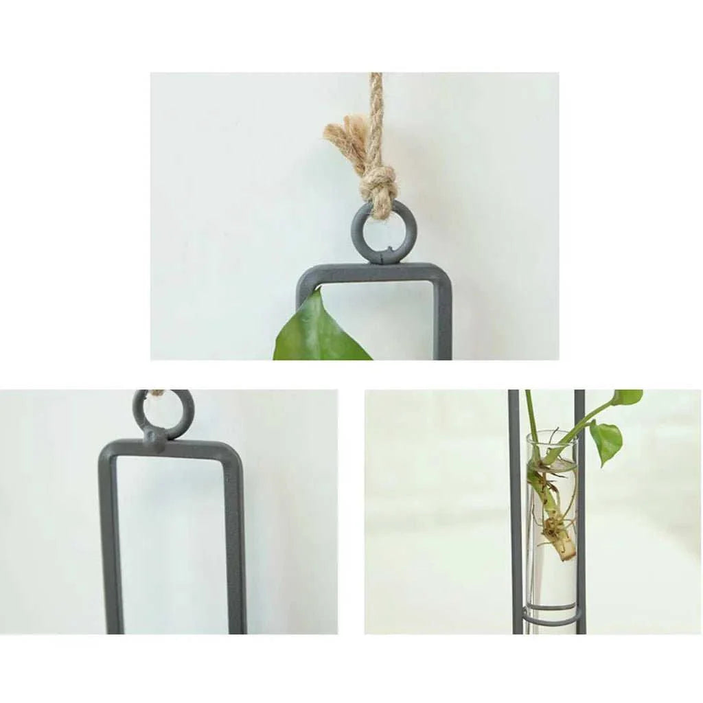 CYCLE™ Wall Planter – Test Tube Vases with Vertical Mount - 