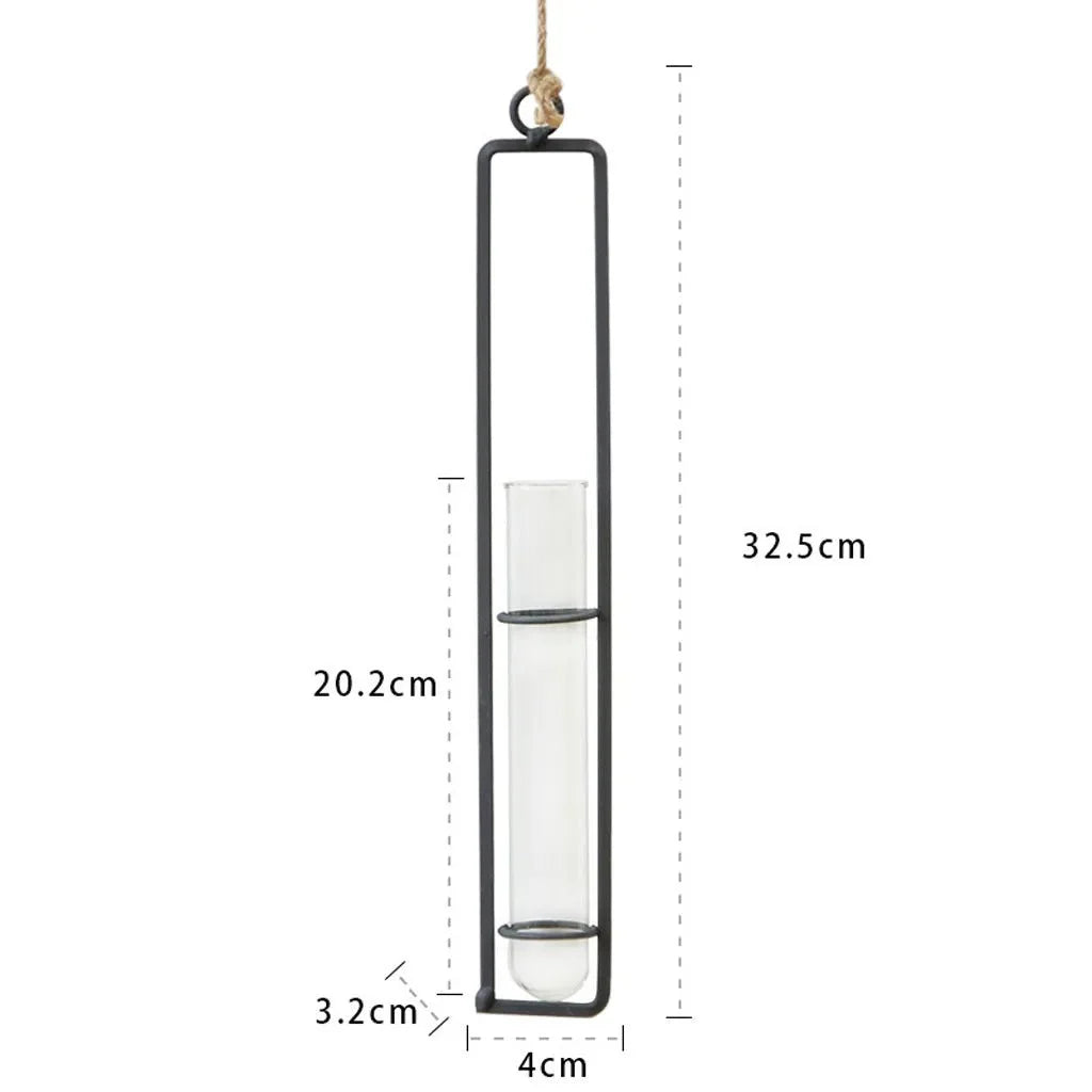 CYCLE™ Wall Planter – Test Tube Vases with Vertical Mount - 