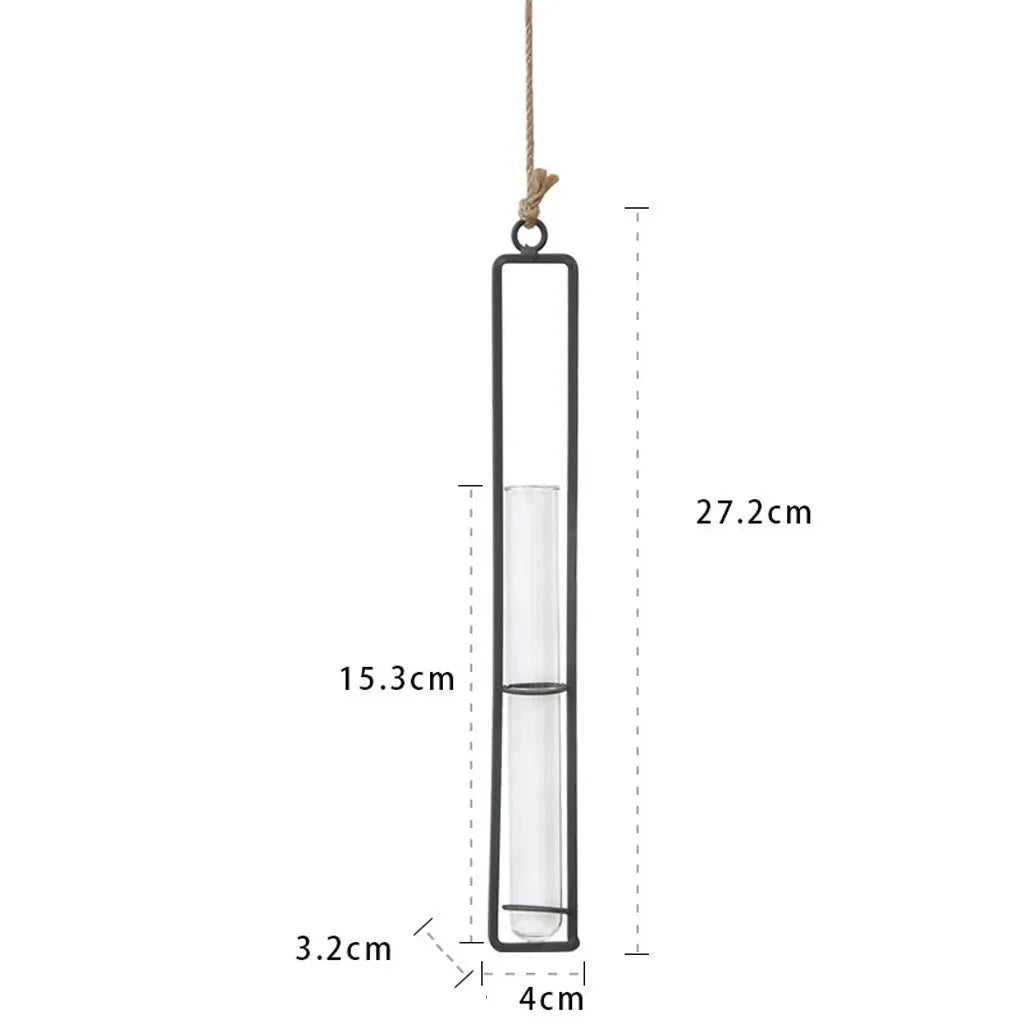CYCLE™ Wall Planter – Test Tube Vases with Vertical Mount - 