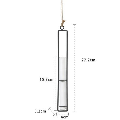 CYCLE™ Wall Planter – Test Tube Vases with Vertical Mount - 