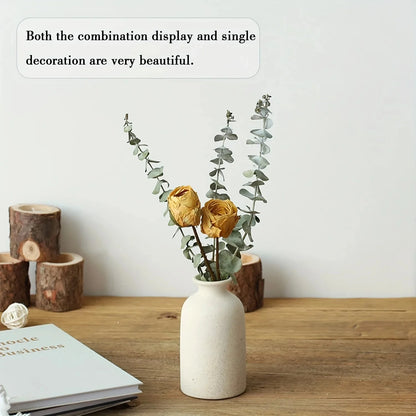 CYNDRO™ Ceramic Vases – Minimalist Matte Set for Home Decor - 