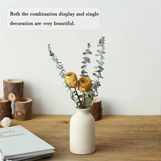 CYNDRO™ Ceramic Vases – Minimalist Matte Set for Home Decor - 