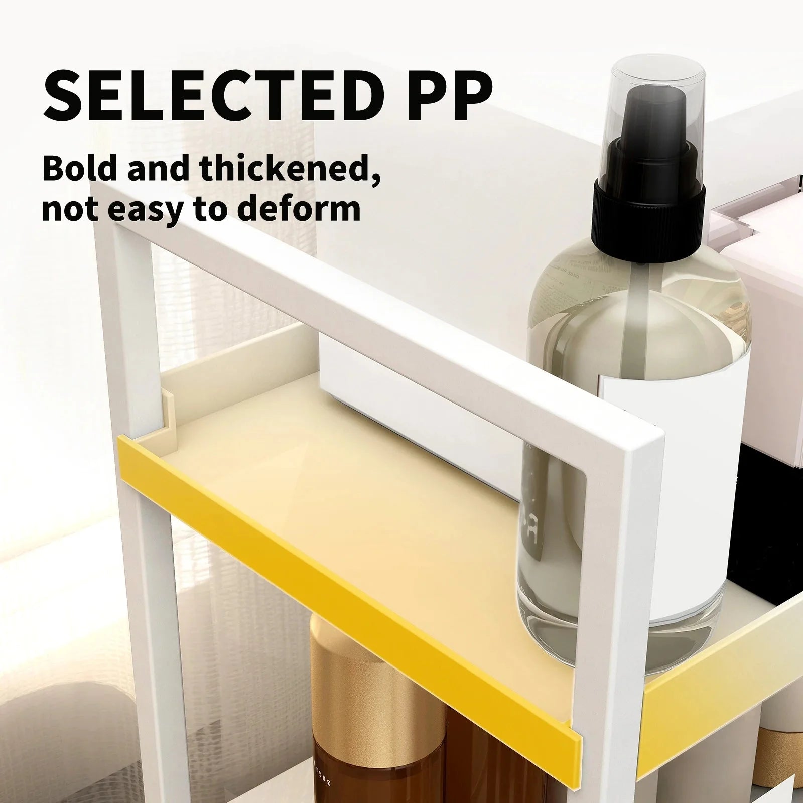 ELLE™ Vanity Organizer – 2 - Tier Shelf for Makeup or Bathroom Use - 
