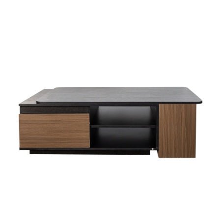 Extendable coffee table SCALA™ – Adjustable center table with drawers - coffe table