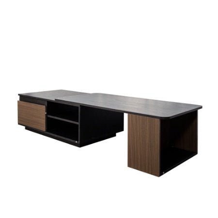Extendable coffee table SCALA™ – Adjustable center table with drawers - coffe table