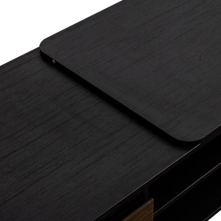Extendable coffee table SCALA™ – Adjustable center table with drawers - coffe table