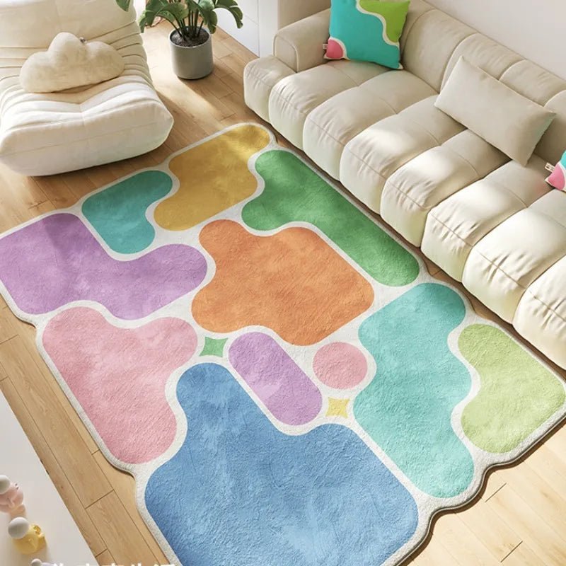 FANTASIA™ Abstract Rug – Colorful Modern Organic Area Carpet - 
