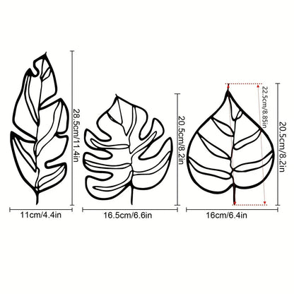 LATIFOIL™ Botanical Print – Elegant Leaf Wall Art Poster - 
