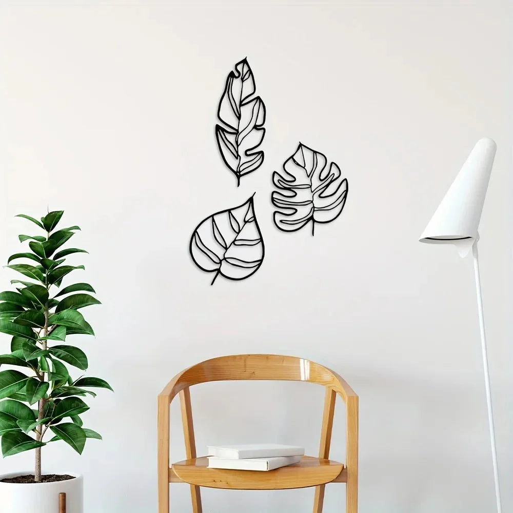 LATIFOIL™ Botanical Print – Elegant Leaf Wall Art Poster - 