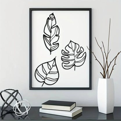 LATIFOIL™ Botanical Print – Elegant Leaf Wall Art Poster - 