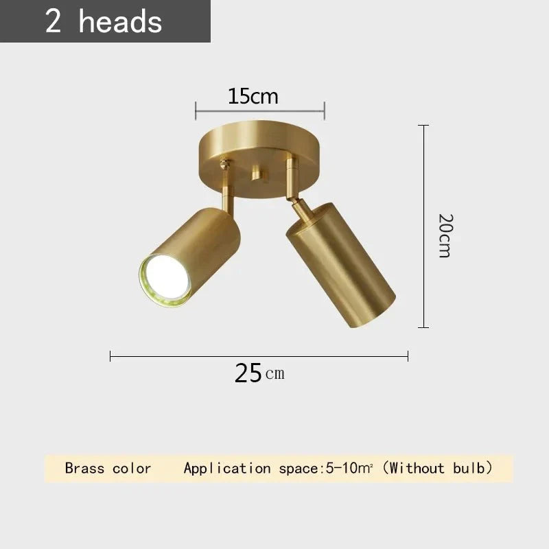 MANIGOLDO™ LED Ceiling Light – Adjustable Multi - Head Fixture - 