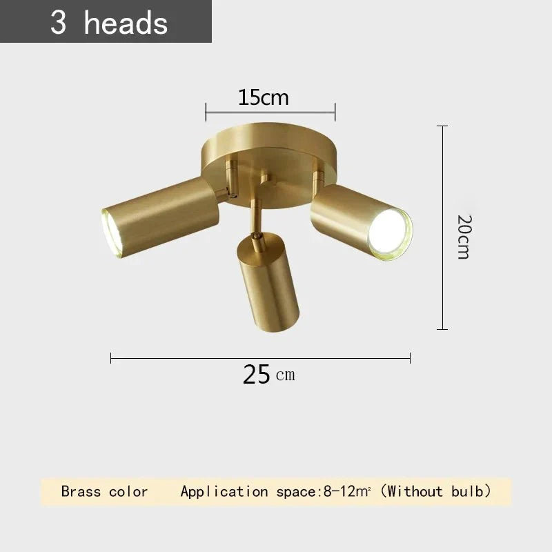 MANIGOLDO™ LED Ceiling Light – Adjustable Multi - Head Fixture - 