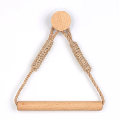 MARINA™ Rope Holder – Hemp Toilet Paper Hanger for Natural Decor - 