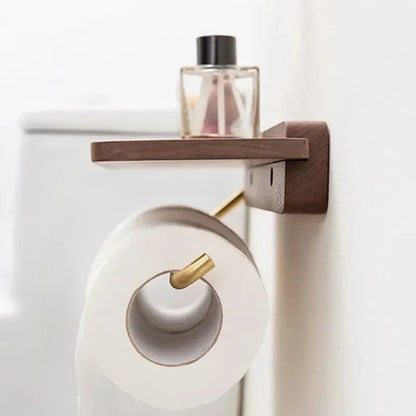 NKOT™ Toilet Paper Holder – Wall - Mounted Modern Dispenser - 