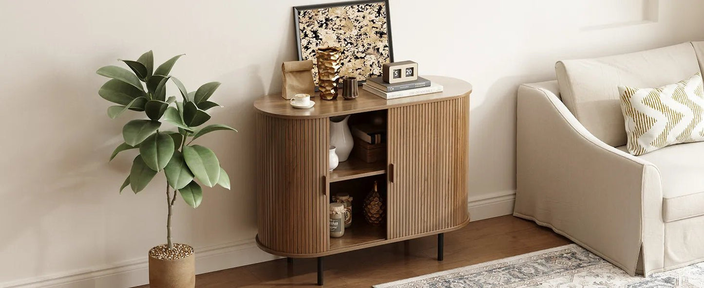 NUBA™ curved sideboard - 