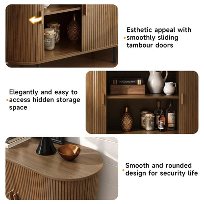 NUBA™ curved sideboard - 